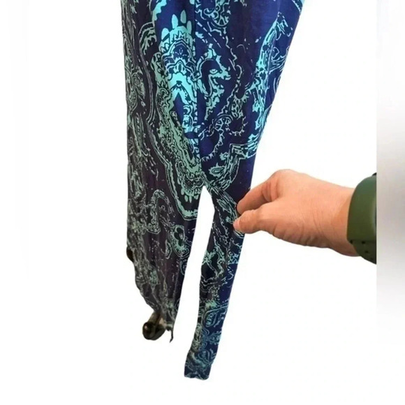 CYNTHIA ROWLEY HALTER MAXI DRESS SZ M - Picture 10 of 10